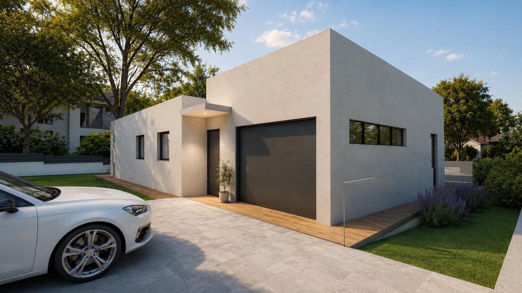Foto 5 de Casa unifamiliar d'obra nova amb habitatge en una sola planta i piscina, lliurament a l'octubre de 2026 a Santa Eulàlia de Ronçana.