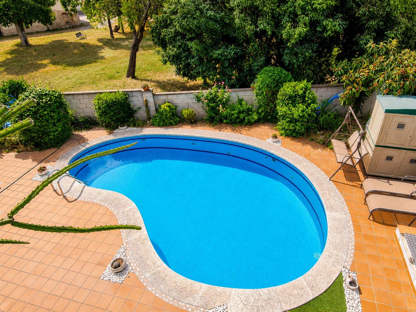 Photo 33 of 6-BEDROOM HOUSE, 4 TERRACES. GARDEN, POOL AND BARBECUE IN CAN FALGUERA, PALAU SOLITÀ I PLEGAMANS.